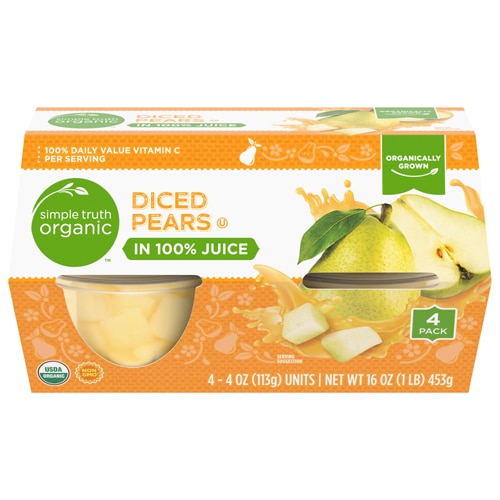 Simple Truth Organic Diced Pears