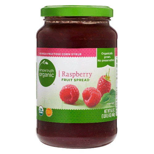 Simple Truth Organic Fruit Spread Raspberry