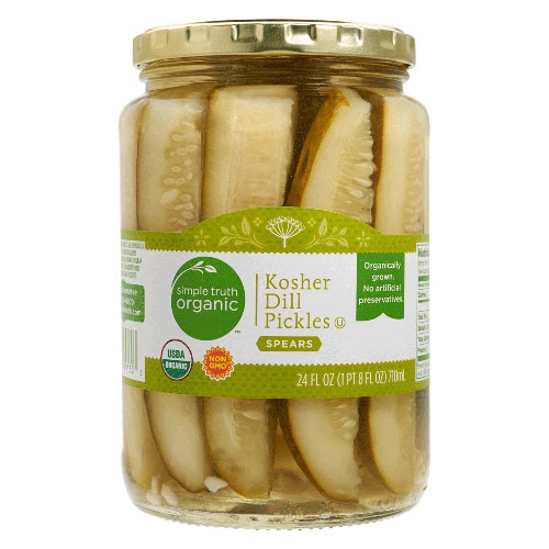 Simple Truth Organic Kosher Dill Pickles Spears