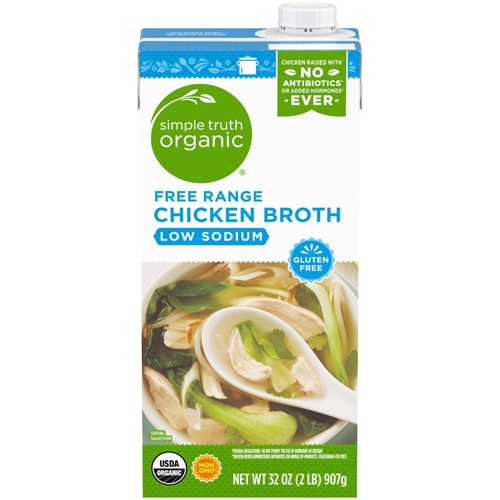 Simple Truth Organic Low Sodium Free Range Chicken Broth