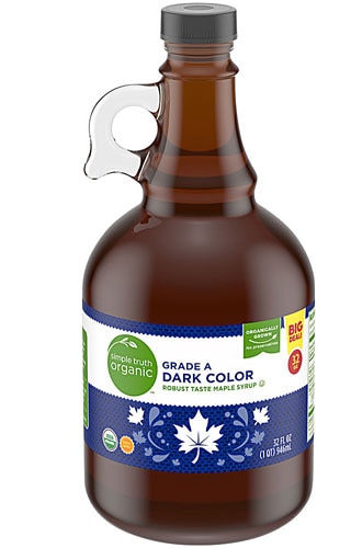 Simple Truth Organic Maple Syrup Grade A Dark Color