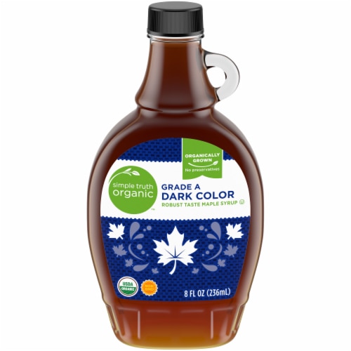 Simple Truth Organic Maple Syrup Grade A Dark Color