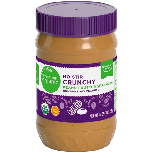 Simple Truth Organic No Stir Crunchy Peanut Butter Spread