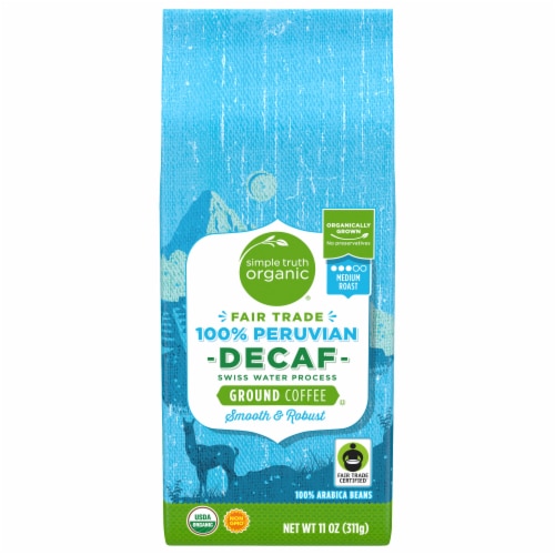 Simple Truth Organic Peruvian Decaf Ground Coffee Medium Roast