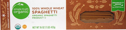 Simple Truth Organic Spaghetti Whole Wheat