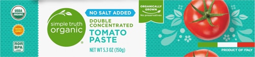 Simple Truth Organic Tomato Paste Double Concentrated