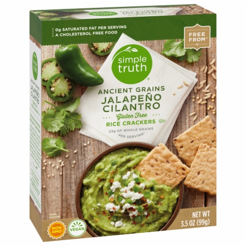 Simple Truth Ancient Grains Jalapeno Cilantro Rice Crackers