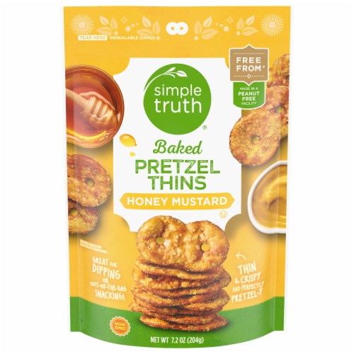 Simple Truth Baked Pretzel Thins Honey Mustard