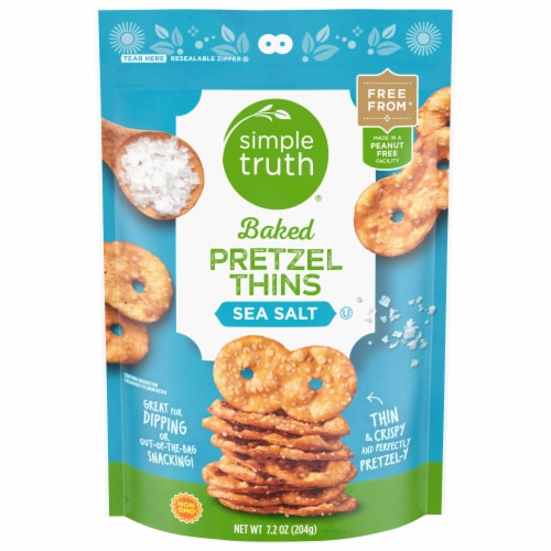 Simple Truth Baked Pretzel Thins Sea Salt