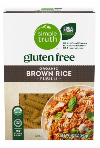 Simple Truth Gluten Free Organic Brown Rice Fusilli Pasta