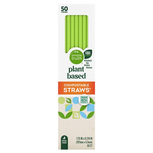Simple Truth Plant Based Compostable Straws