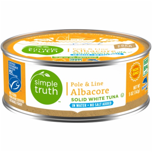 Simple Truth Pole & Line Albacore Solid White Tuna in Water No Salt Added