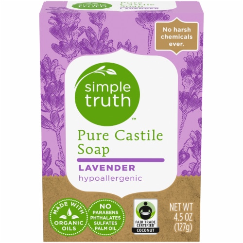 Simple Truth Pure Castile Soap Bar Lavender