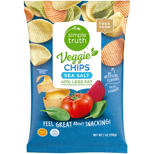 Simple Truth Veggie Chips Sea Salt