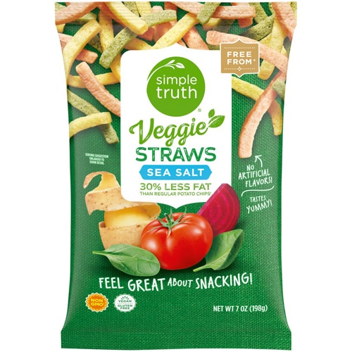 Simple Truth Veggie Straws Sea Salt