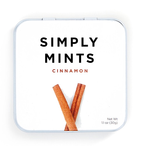 Simply Gum Natural Breath Mints Cinnamon