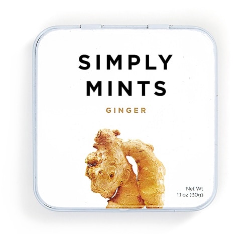 Simply Gum Natural Breath Mints Ginger