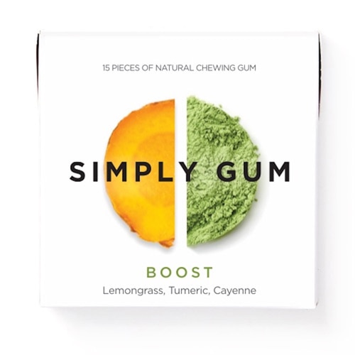 Simply Gum Natural Chewing Gum Boost