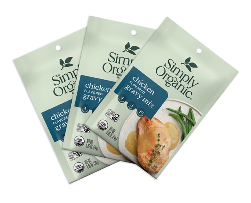 Simply Organic Chicken Flavored Gravy Mix