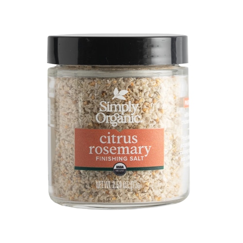 Simply Organic Citrus Rosemary Finishing Salt Organic