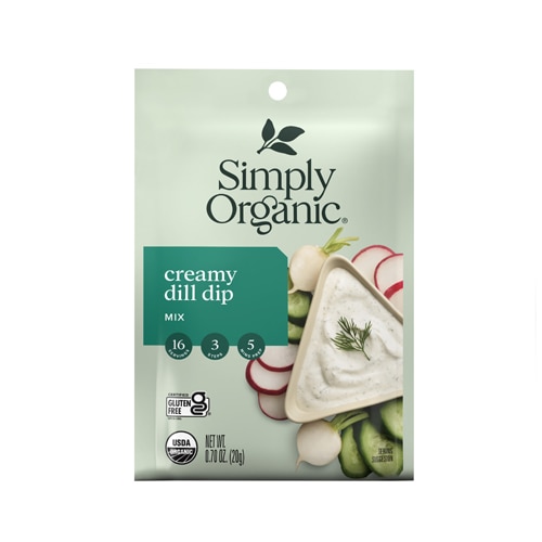 Simply Organic Dip Mix Creamy Dill