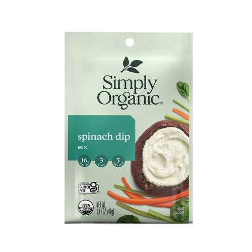 Simply Organic Dip Mix Spinach