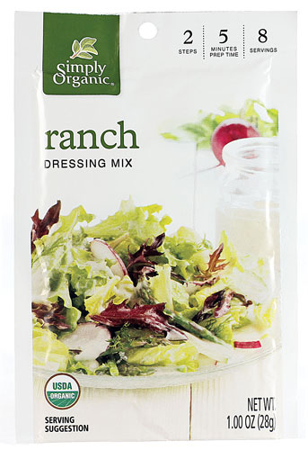 Simply Organic Salad Dressing Mix Ranch