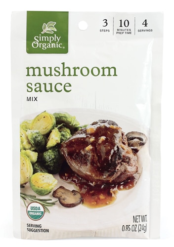 Simply Organic Sauce Mix Mushroom