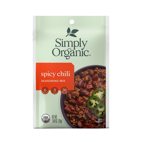 Simply Organic Seasoning Mix Spicy Chili