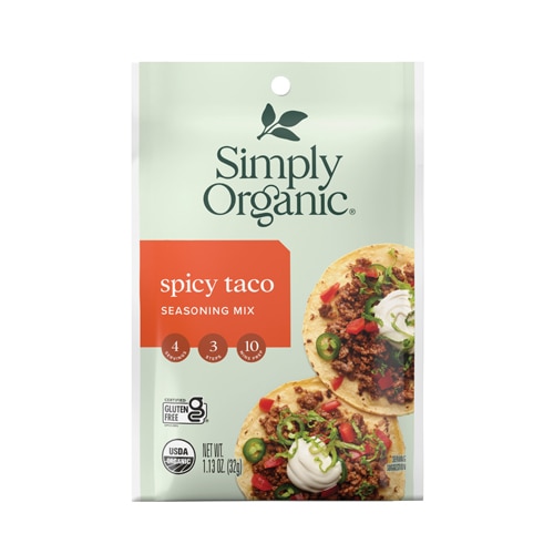 Simply Organic Seasoning Mix Spicy Taco