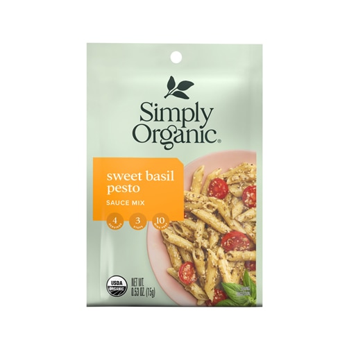 Simply Organic Seasoning Mix Sweet Basil Pesto