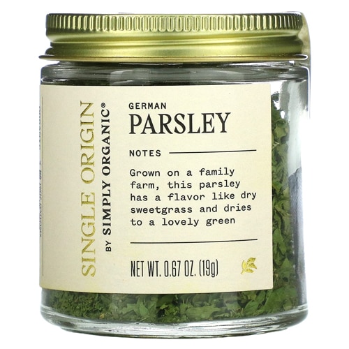 Simply Organic Single Origin German Parsley - Certified Organic