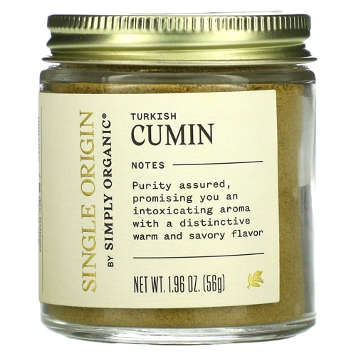 Simply Organic Single Origin Turkish Cumin - Certified Organic