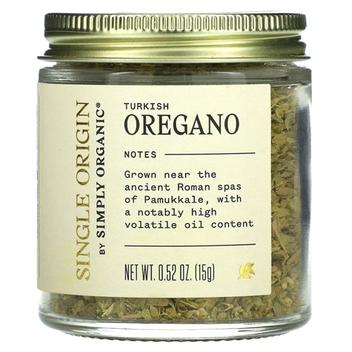 Simply Organic Single Origin Turkish Oregano - Certified Organic