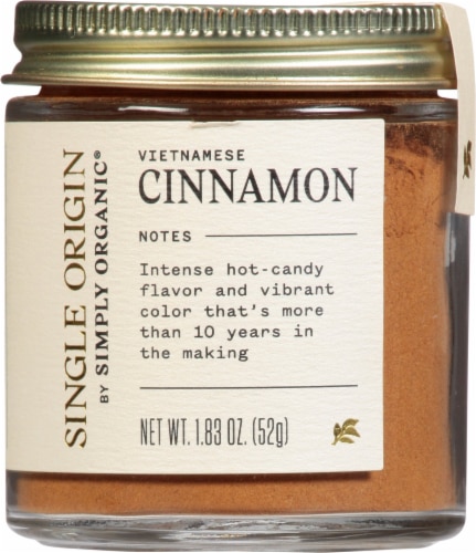 Simply Organic Single Origin Vietnamese Cinnamon - Certified Organic