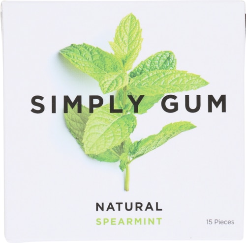 Simply Chewing Gum Spearmint