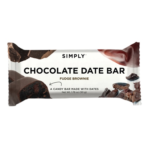 Simply Chocolate Date Bar Fudge Brownie