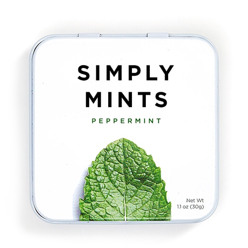Simply Natural Breath Mints Peppermint