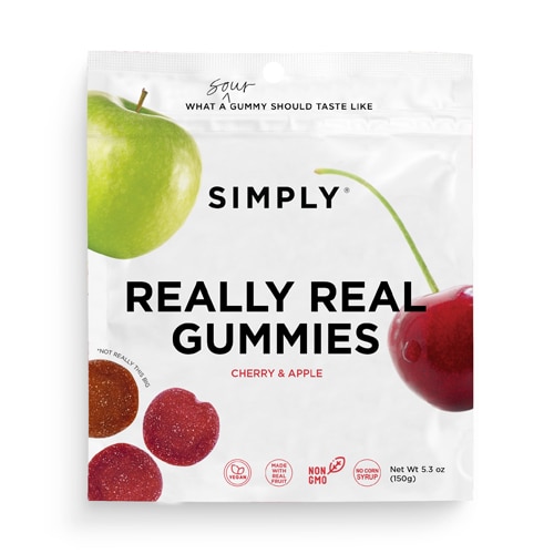 Simply Really Real Gummies Cherry & Apple