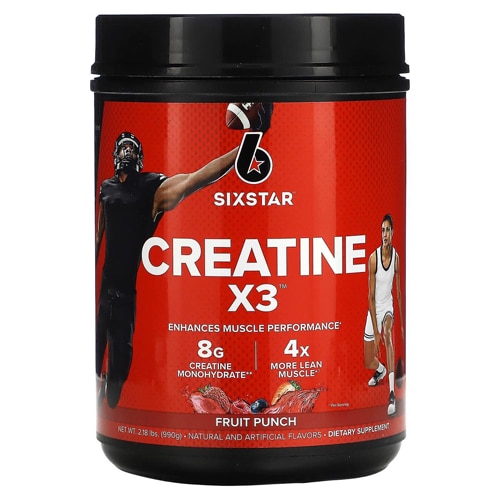 Six Star Creatine X3 Fruit Punch