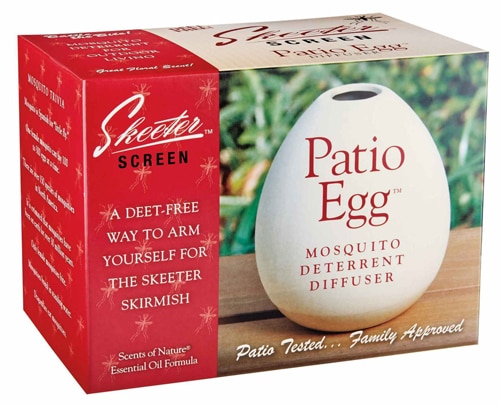 Skeeter Screen Patio Egg Insect Deterrent Diffuser For Mosquitoes