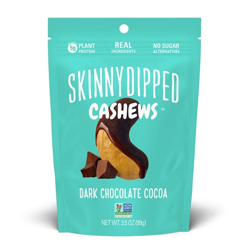 SkinnyDipped Dark Chocolate Cocoa Skinnydipped Cashews™