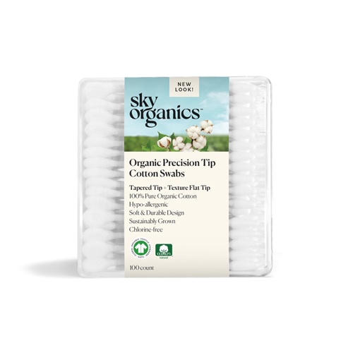 Sky Organics Organic Precision Tip Cotton Swabs