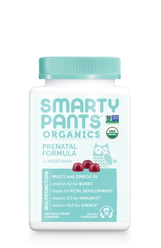 SmartyPants Organic Prenatal Multi & Omegas Gummies