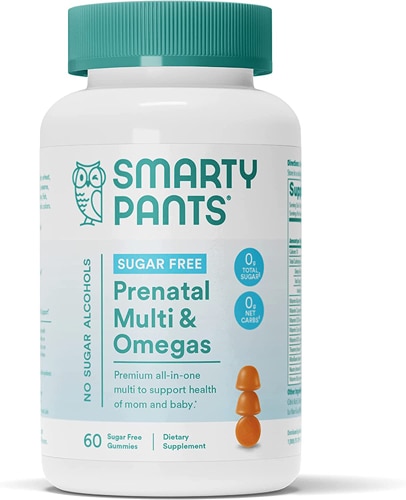 SmartyPants Sugar Free Women's Prenatal Multi & Omegas