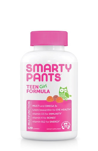 SmartyPants Teen Girl Multi & Omegas Gummies