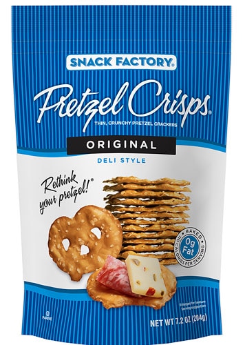 Snack Factory Pretzel Crisps Deli Style Original