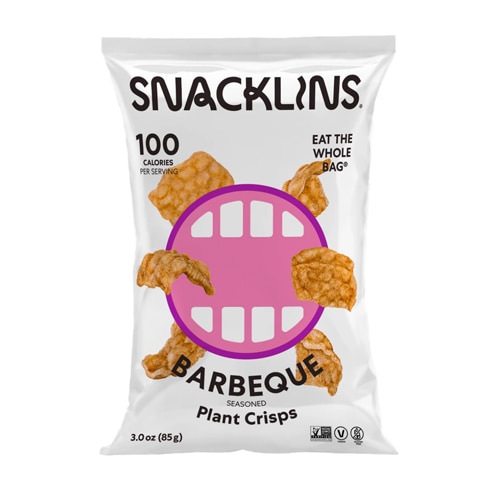 Snacklins Plant Crisps Non-GMO Vegan Gluten Free Barbeque
