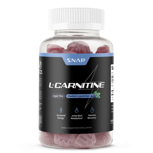 Snap Supplements L-Carnitine Gummies Blueberry