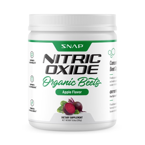 Snap Supplements Nitric Oxide Organic Beets Apple